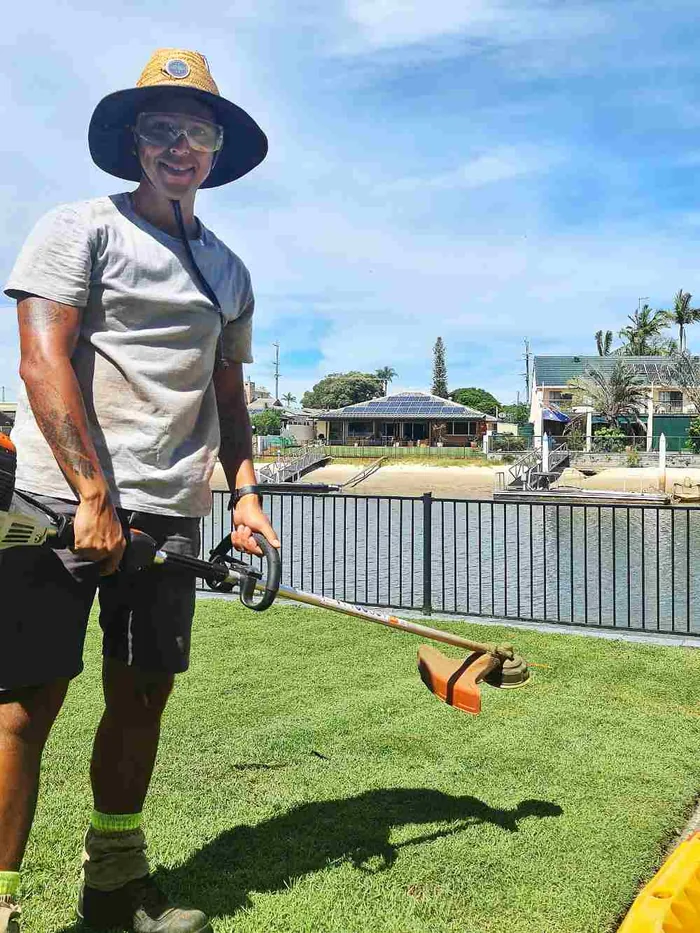 Regis, gardener with Your Helpers Home Services.
