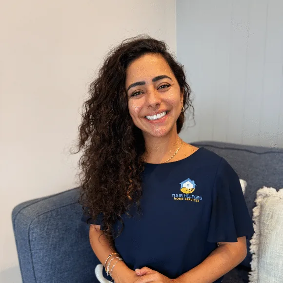 Karine Krauss, Marketing Coordinator at Your Helpers Home Services.