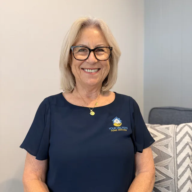 Sue Jeffrey, Finance and Team Support at Your Helpers Home Services.